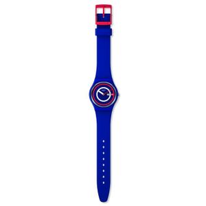 MONTRE Bracelet silicone et plastique homme - SWATCH - Montre Swatch Blue To Basics