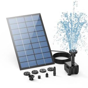 FONTAINE DE JARDIN Fontaine de jardin solaire YWEI - Kit de pompe à e
