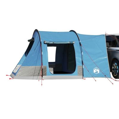 Outsunny Tente De Voiture Hayon - Pour SUV, 5-6 Personnes, Polyester Imperméable 2000 Mm, 3 Portes, Fenêtre En Maille, Inclut Piquets Et Haubans