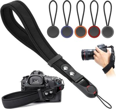 Sangle D'appareil Photo Réglable En Nylon Avec 4 Boucles à Déclenchement Rapide - Longueur 100 Cm - Pour DSLR Et Sans Miroir
