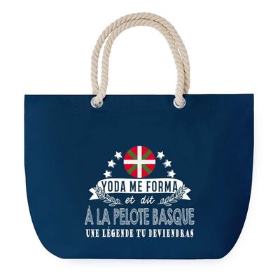 Sac De Plage En Coton Avec Anses Corde – 23 L, 55 X 15 X 39 Cm, Imprimé Bretagne, Cadeau Femme Anniversaire Noël