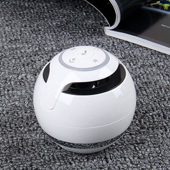 Mini Enceinte Bluetooth VILLCASE - Format Compact, Son Stéréo - Noir, Pour Bureau Et Extérieur