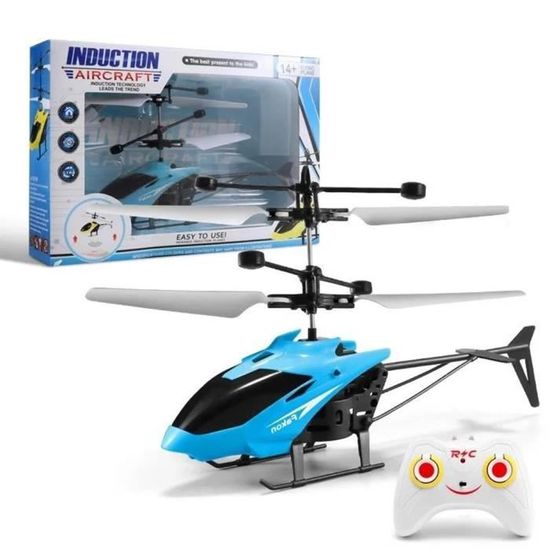 Lot De 4 Jouets D'Hélicoptère Mini Avion - Modèles Miniatures Résistants Pour Enfants De 3 à 12 Ans - Garçons Et Filles