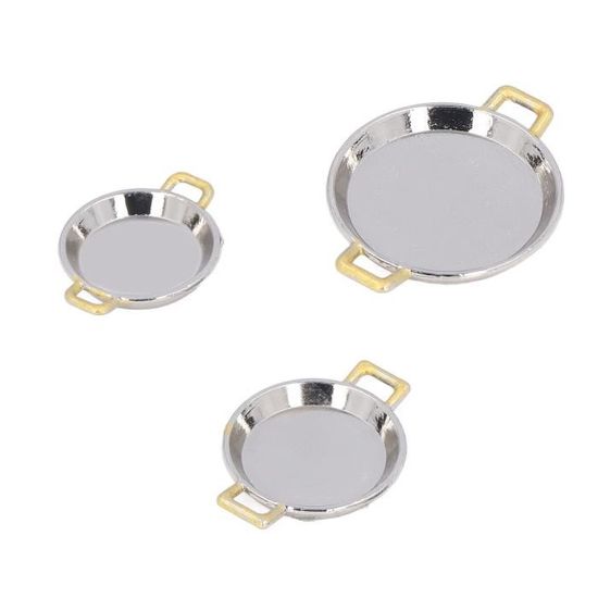 Lot De 6 Mini Bouteilles De Vin Pour Maison De Poupée 1/12 - Décoration Bar Et Cuisine Miniature