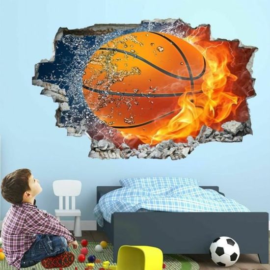 Autocollants Muraux Dragon Anime 3D - Décoratif Pour Chambre, Bureau, Voiture - Vinyle Haute Qualité - Facile à Poser Et À Retirer