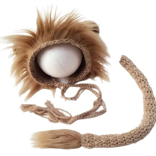 Chapeau Au Crochet Style Dr Seuss Pour Nouveau-né - Accessoire Photo, Costume, Fait Main