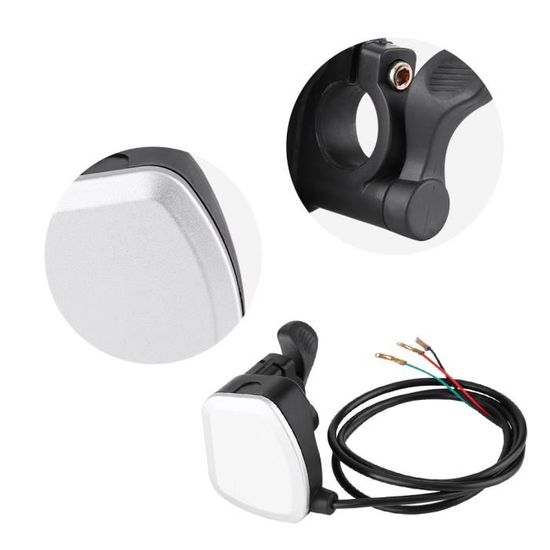 Accélérateur Au Pouce 24-72V Étanché Pour Bafang BBS01 BBS02 - Connecteur Étanche