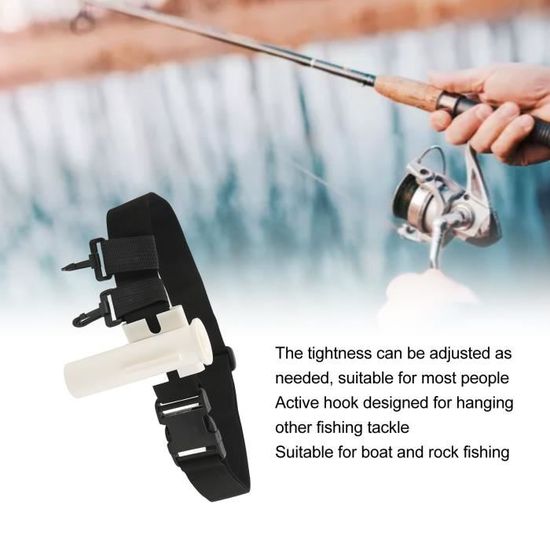 LHKJ Ceinture Porte-Canne de Support Cannes À Pêche Réglable Porte