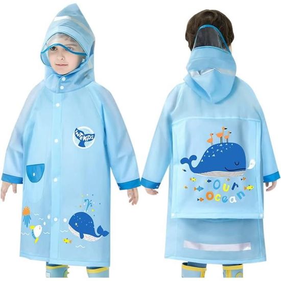 Ducksday Poncho De Pluie Enfant Vert - Vêtements Manteaux Enfant 42,84