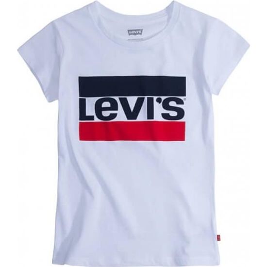 Girls levi t shirt discount