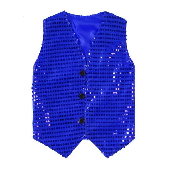 Gilet Paillettes Franges Pour Femme - Cardigan Sequin Jazz Danse - Taille Unique Neuf Avec étiquettes