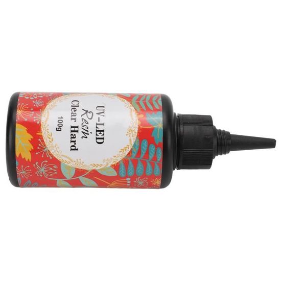 Résine UV 100/200/300g, Type Dur, Colle Cristalline, Durcissement Aux Ultraviolets, Résine époxy UV Pour L'artisanat, Fabrication De Bijoux à Faire Soi-même