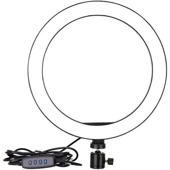 Anneau lumineux LED RGB 10 avec trépied, télécommande sans fil, éclairage annulaire pour photographie, selfie, vidéo, téléphone, Tiktok, statique  44