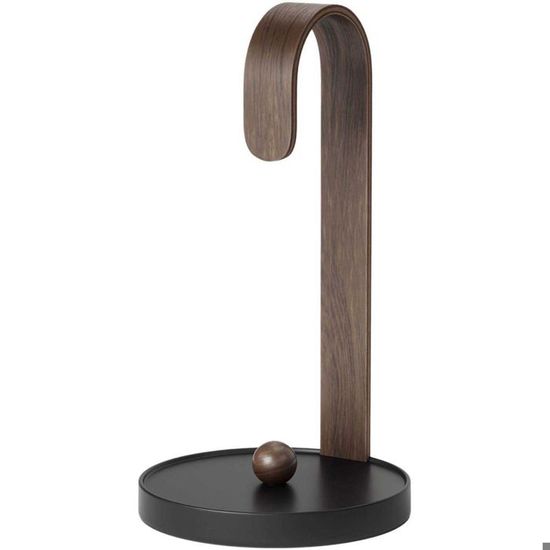 Support à Essuie-Tout En Bois Et Fil D'Acier Plat Simplywire - Design Moderne, Stable - Pour Cuisine