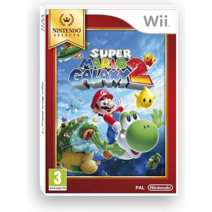 Super Mario Galaxy 2 Selects Jeu Wii