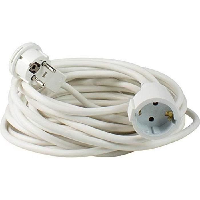 Rallonge d'intérieur 3 prises -2.5M -16/2 Blanc