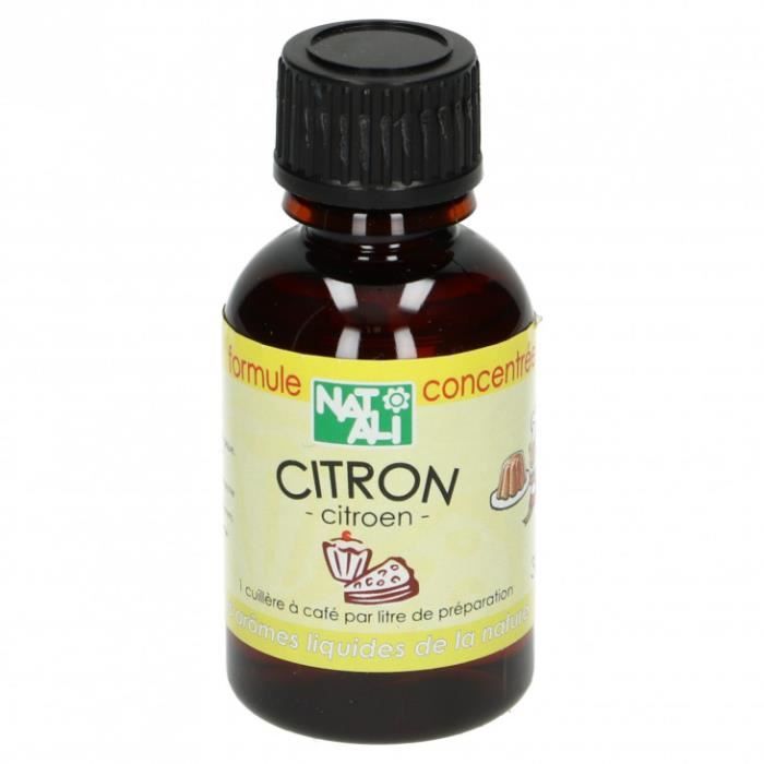 Extrait naturel citron 30ml