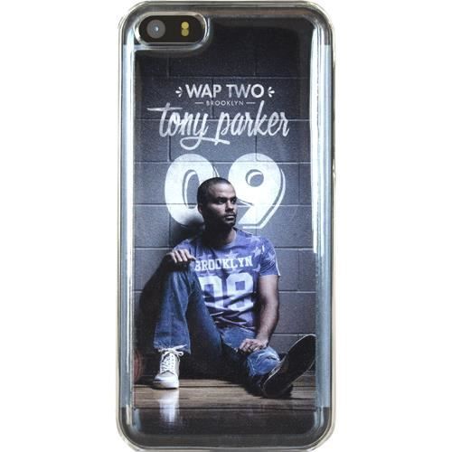 WT Coque de protection Tony Parker pour iPhone 5 / 5C / 5S - Rigide - Décor Mur