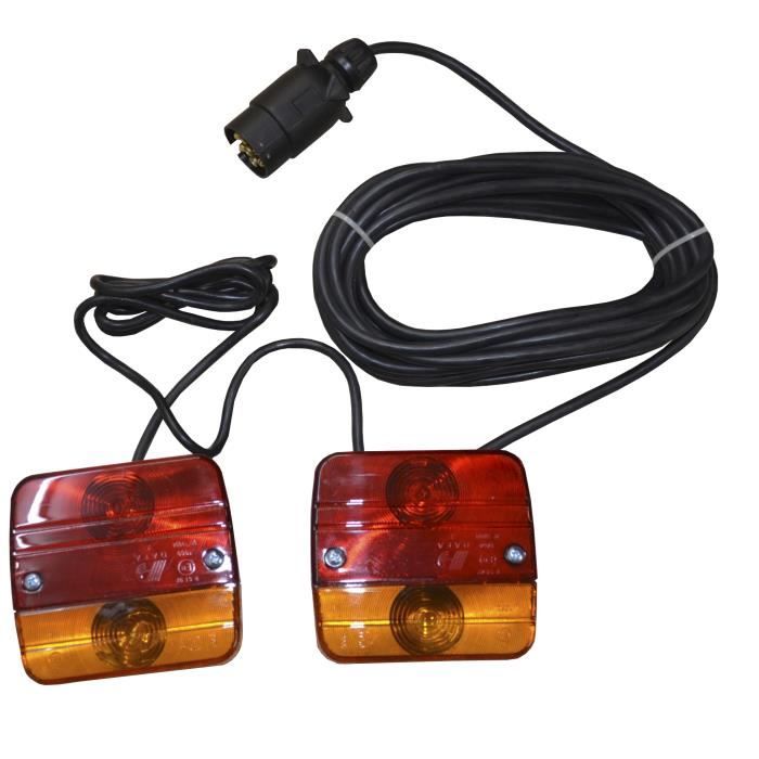 Kit d'éclairage pour remorques 12V