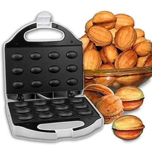 LeGro - 491831 - Appareil à plaque chauffante pour 12 biscuit en forme de noix