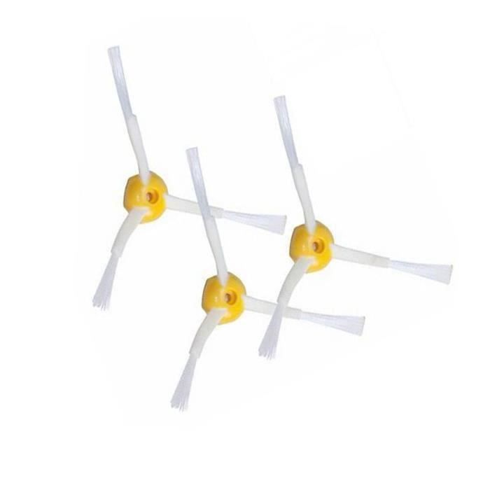 KIT Pack de 3 brosses latérales pour iRobot Roomba - séries 500-600-700 A53548
