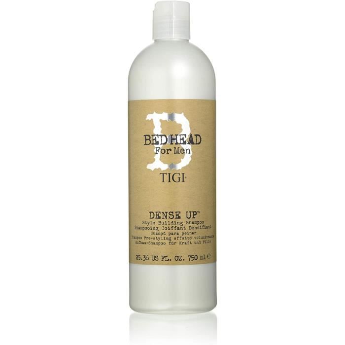SHAMPOING Bed Head for Men by Tigi Dense Up Mens Thickening Style Building Shampoo 750 ml464