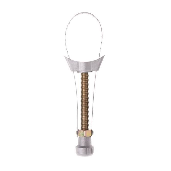 Filtres à huile,Clé à molette réglable de 60mm à 120mmf, outil de retrait de filtre à huile pour voiture - Type Argent -A