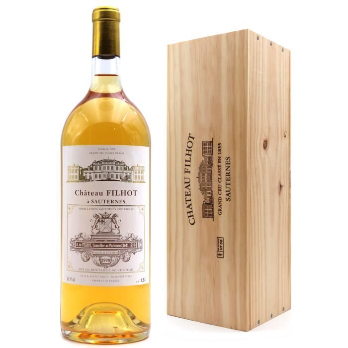 Château Filhot 1998 Blanc Magnum - 150cl AOC Sauternes