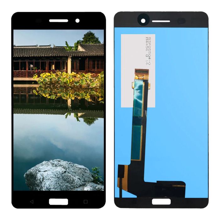 Ecran tactile + LCD noir de remplacement pour Nokia 6 (TA-1033)