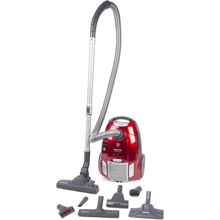 Hoover Hoover TE70_TE75 Aspirateur traineau avec sac Telios Plu_TE75 Aspirateur traineau avec sac Telios Plus ultra silencieux AAAA