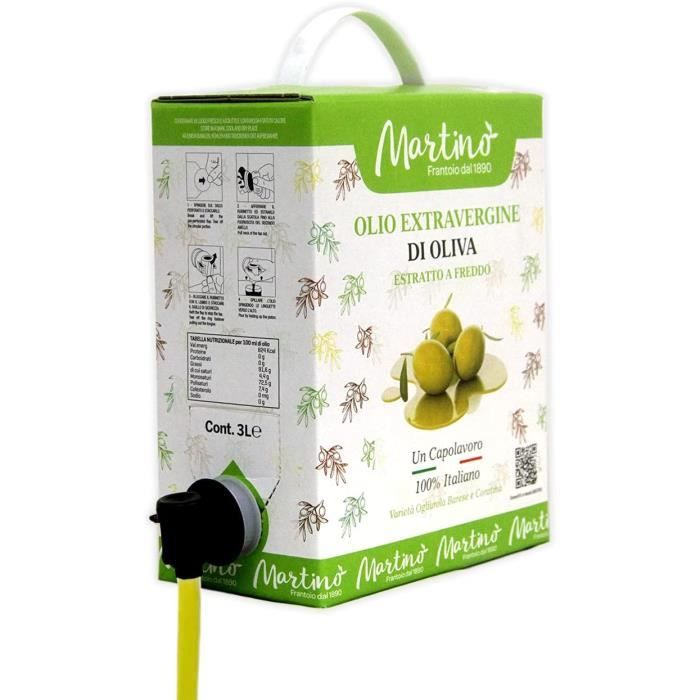 Huile D Olive - Litres D Huile Extra Vierge Martino 100%