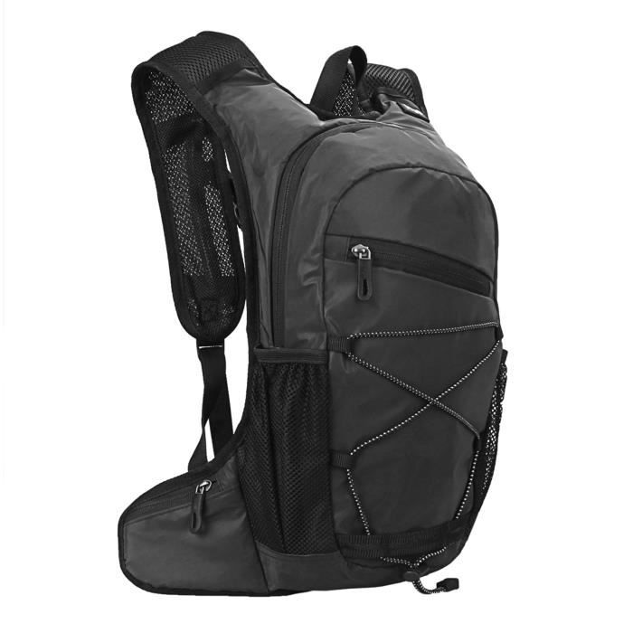 8L haute visibilité réfléchissant cyclisme hydratation sac à dos Sports de plein air course à pied randonnée sac à dos voyage sac-4