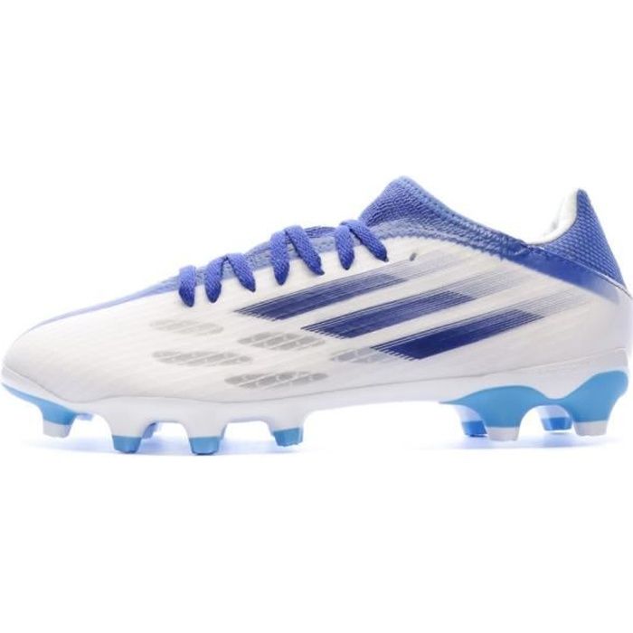 Chaussures de football Blanches Mixte Adidas Speedflow 3 Mg