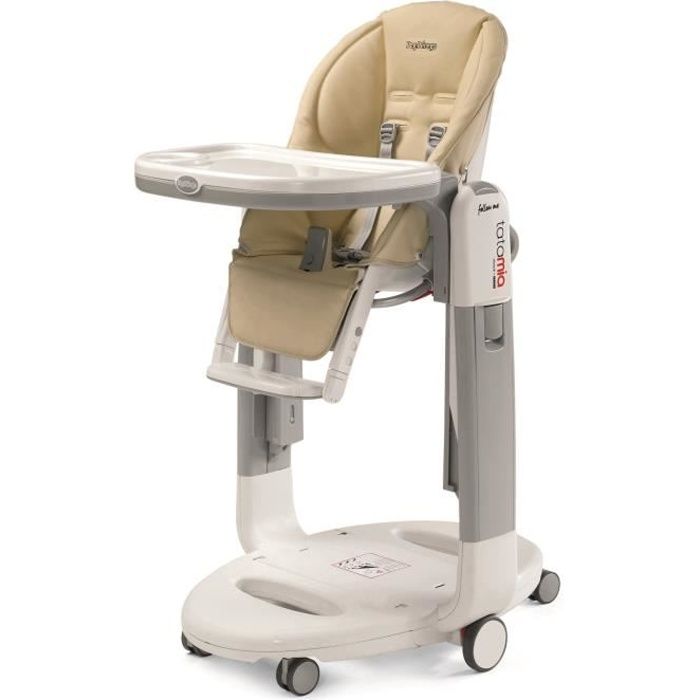 PEG PEREGO Chaise haute multi-positions Tatamia Follow Me Paloma - Beige
