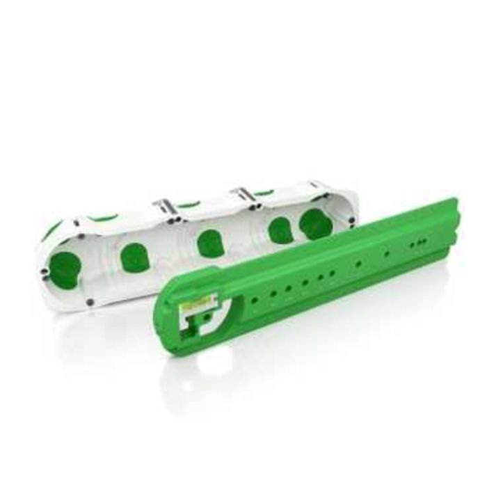 Boîte étanche Multifix Air - 4 postes - Entraxe 71 mm - Diamètre 67 mm - Profondeur 47 mm