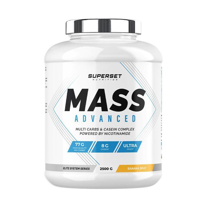 MASS ADVANCED (2,5kg) | Gainers | Banana Split | Superset Nutrition