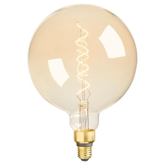 SYLVANIA - Lampe Toledo vintage A160 ambrée E27