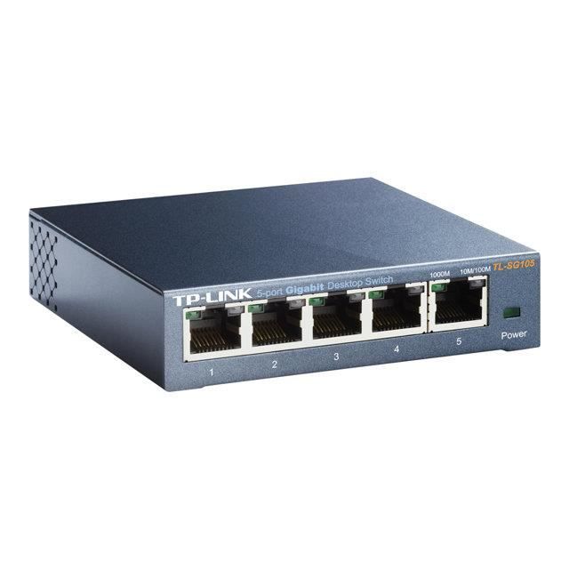 SWITCH RETE 5 PORTE TL-SG105