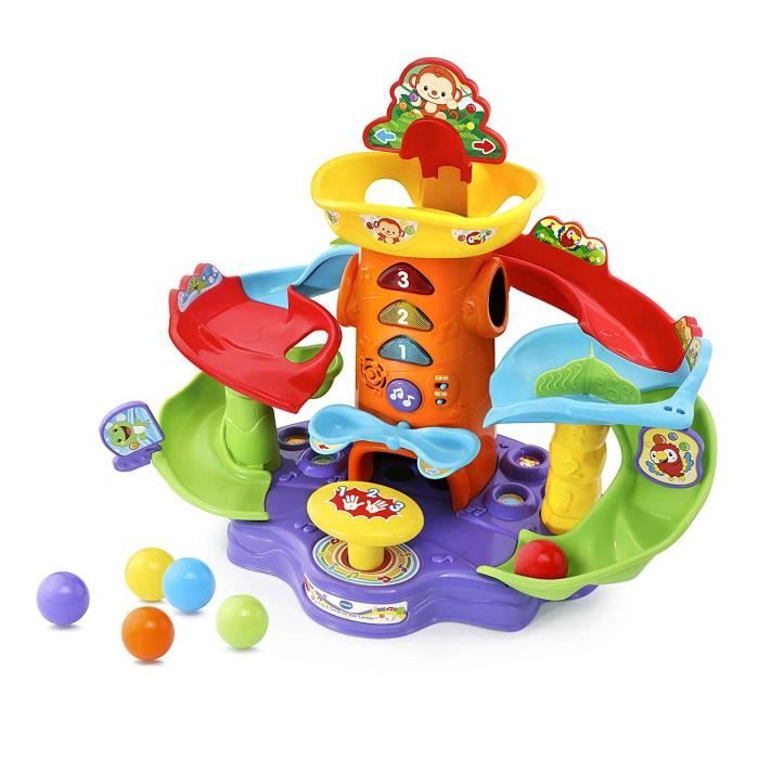VTech 80-505422 - COMMUTATEUR KVM - ? tobogan de Billes folles 15 Melodias et 5 chansons (12 ? 36 Mois), Couleur Vert (80 ? 505422)