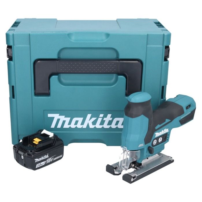 Makita DJV 185 F1J Scie sauteuse sans fil 18V Brushless + 1x Batterie 30Ah + Coffret Makpac sans chargeur