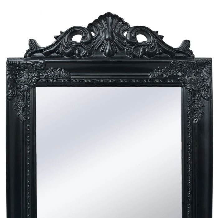 SALE 2025Miroir de Sol décoratif MOOD - Miroir sur pied - Style baroque 160x40 cm Noir Chill646452