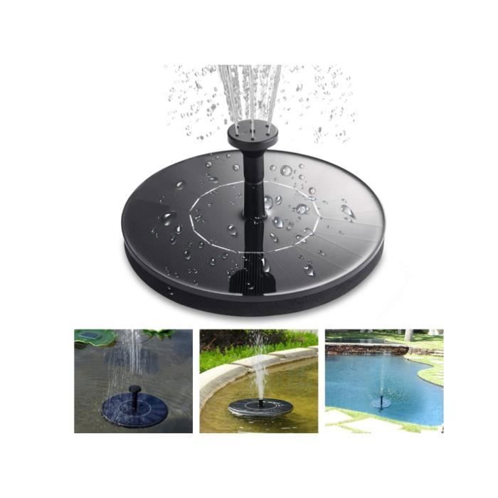 Fontaine Solaire 30W Pompe Bassin Avec Panneau Solaire - Idéale Pour Bain Oiseaux, Étang, Piscine Et Jardin