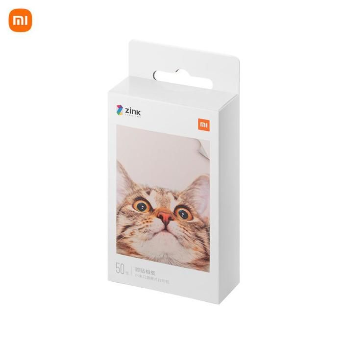 Xiaomi ZINK imprimante de poche papier auto adhésif Photo couleur impression 3 pouces Mini imprimante Photo de poche 10 100 pièces …