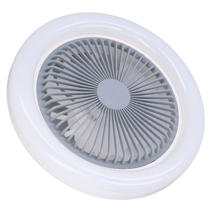 Lampe ventilateur de plafond - AKOZON - 30W E27 - 2400 lm 6000K - 3 vitesses - Silencieux - Akozon