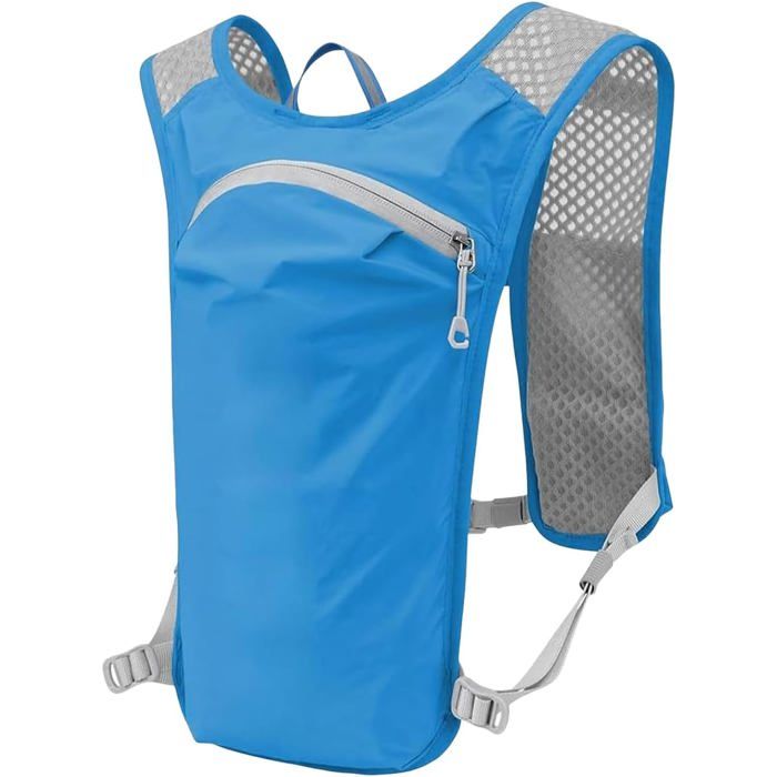 Gilet de course respirant - Unbrand - Ultra léger 140 g - Maille respirante - Ajustement réglable 60-130 cm