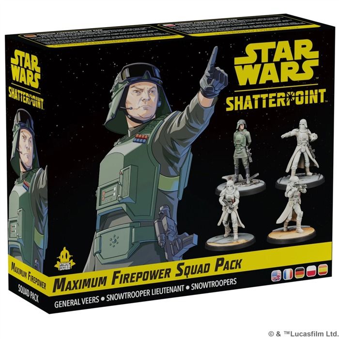 Star Wars Shatterpoint Maximum Firepower Squad Pack jeu