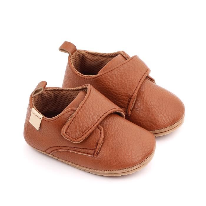 Mocassins Enfant PPXID - Suède Classique, Confortables, Pour École Ou Mariage (Tailles 21-37 EU)