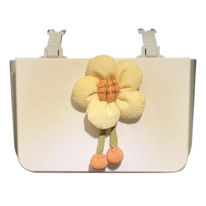 Organisateur Siège Auto Srvauyea - Pochette Latérale Cuir PU - Range Phone, Clés, Gobelets