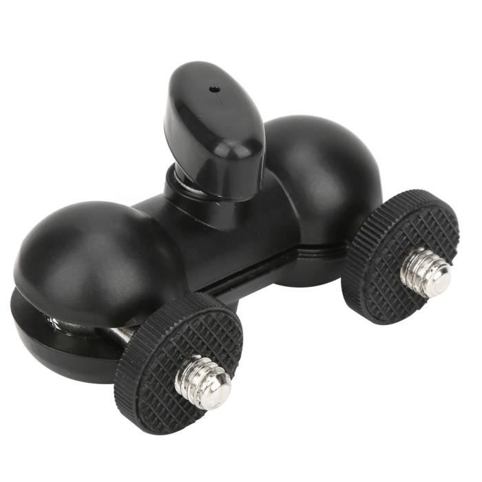 Support De Fixation Avec Double Bras Magique Et Pince - Charge 6 Kg, Serrage 12-57 Mm, Pour Appareil Photo, Téléphone, Lumière