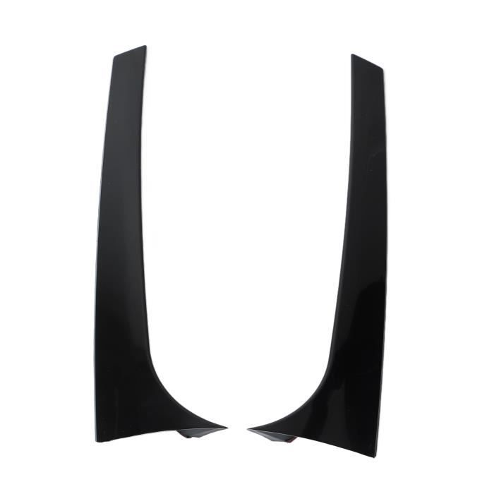 2 Séparateurs Latéraux De Fenêtre Arrière Pour Seat 5F Mk3/MK3.5 2013-2021 - Noir Brillant